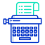 Typewriter icon