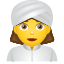Woman Wearing Turban icon