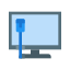 Conexión de red por cable icon