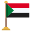 Sudan Flag icon