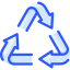 Signo de reciclaje icon