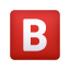 b 按钮血型表情符号 icon