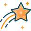 shooting star icon