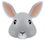 visage-de-lapin-emoji icon