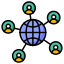 Business connectivity icon