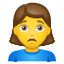 Woman Frowning icon