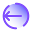 Logout Rounded Left icon