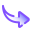 Curved Arrow icon