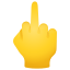 emoji del dito medio icon