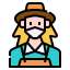 Gardener in Mask icon