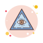 Simbolo del terzo occhio icon