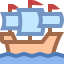 Großes Segelschiff icon