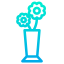 Vase with Flowers icon