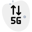 Next generation high speed fifth generation connectivity icon