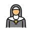 Nun icon