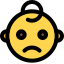 Frowning Baby icon