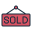 Sold Sign icon