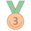 Medalha de terceiro lugar icon