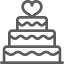 Gâteau de mariage icon