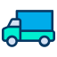 外部送货卡车施工和工具-kiranshastry-线性颜色-kiranshastry icon