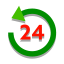 Últimas 24 horas icon