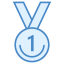Медаль за первое место icon