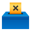 投票箱と投票用紙 icon