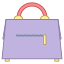 Visão traseira da bolsa icon