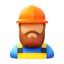 Worker Beard icon