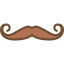 Moustache impériale icon