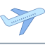 Flugzeug Abflug icon