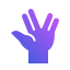 Ganze Hand icon