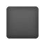 黑色大方块表情符号 icon