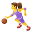 mujer-botando-pelota icon