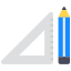 Ruler And Pencil icon