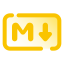 Markdown icon