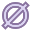 Symbole nul icon