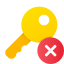 Remove Key icon