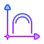 Histograma de distribuição normal icon