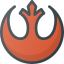 extern-Rebel-Alliance-Geek-diese-Symbole-lineare-Farbe-diese-Symbole icon