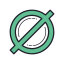 Null-Symbol icon