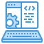 프로그램 작성 icon