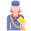 Postwoman icon