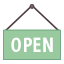 Open Sign icon