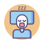 Sleeping icon