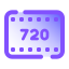 高清720p icon