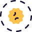 Study of a microorganism like virus and other infectious disease icon