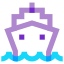 Wassertransportweg icon