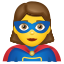 femme-super-héros icon