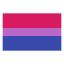 Флаг бисексуалов icon